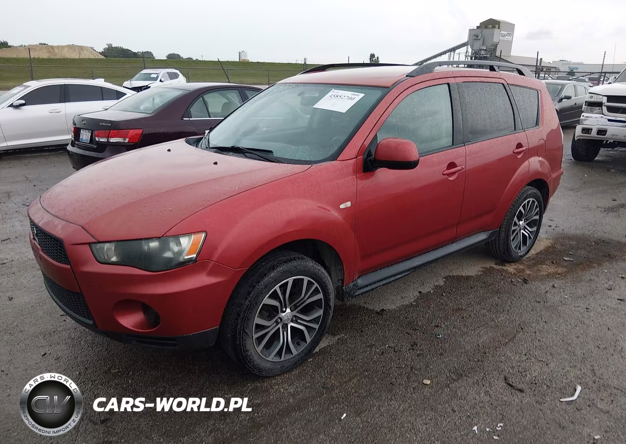 2012 Mitsubishi Outlander Es VIN:JA4AS2AW0CU006885 - 2