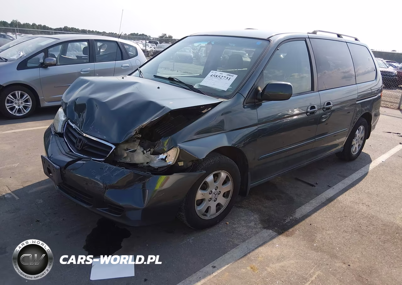 2003 Honda Odyssey Ex VIN:5FNRL18603B075669 - 2