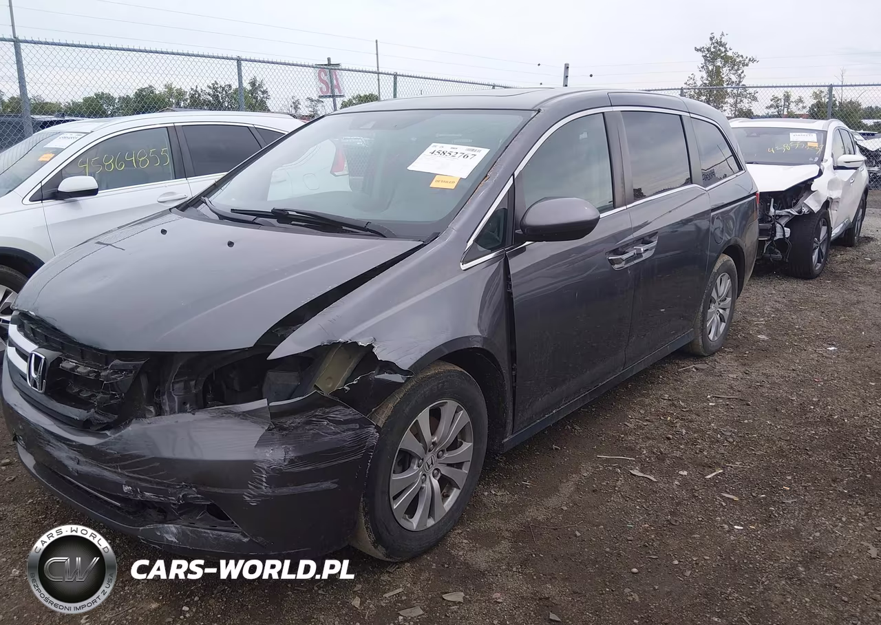 2016 Honda Odyssey Ex-L VIN:5FNRL5H60GB114273 - 2