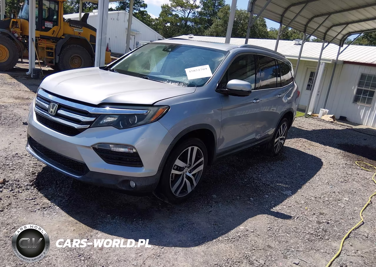 2017 Honda Pilot Elite VIN:5FNYF6H01HB048791 - 2