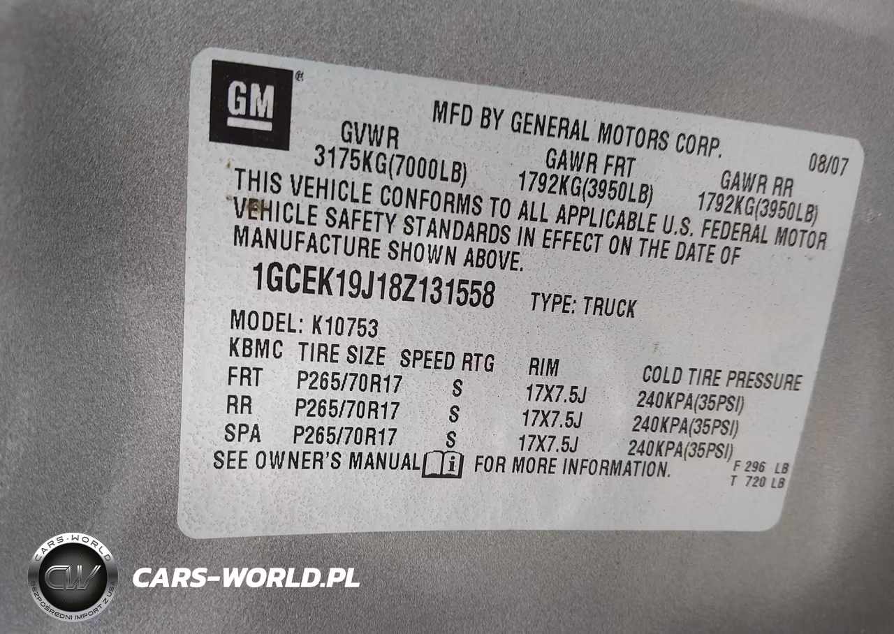 2008 Chevrolet Silverado 1500 Lt2 VIN:1GCEK19J18Z131558 - 9