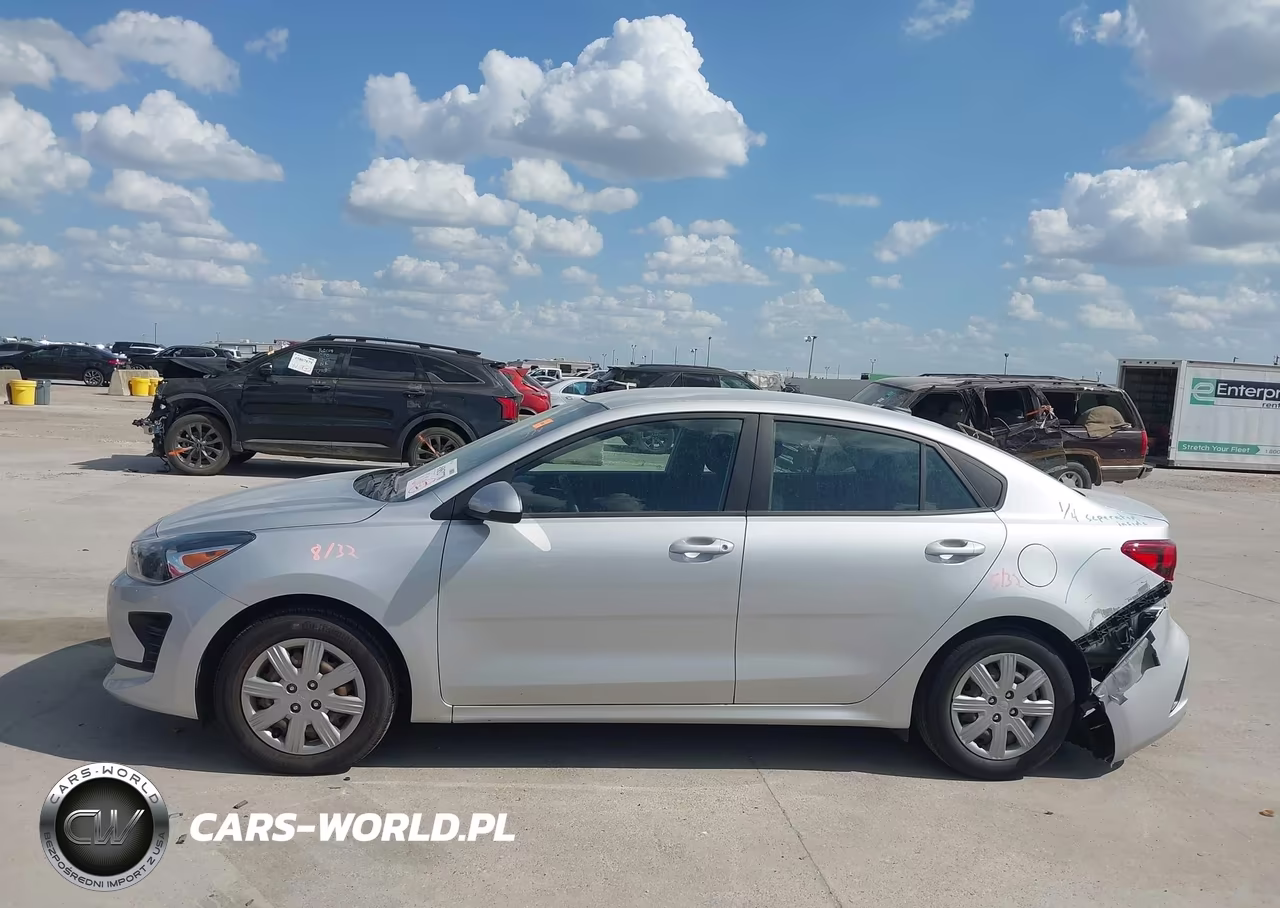 2022 Kia Rio Lx VIN:3KPA24AD5NE508177 - 14