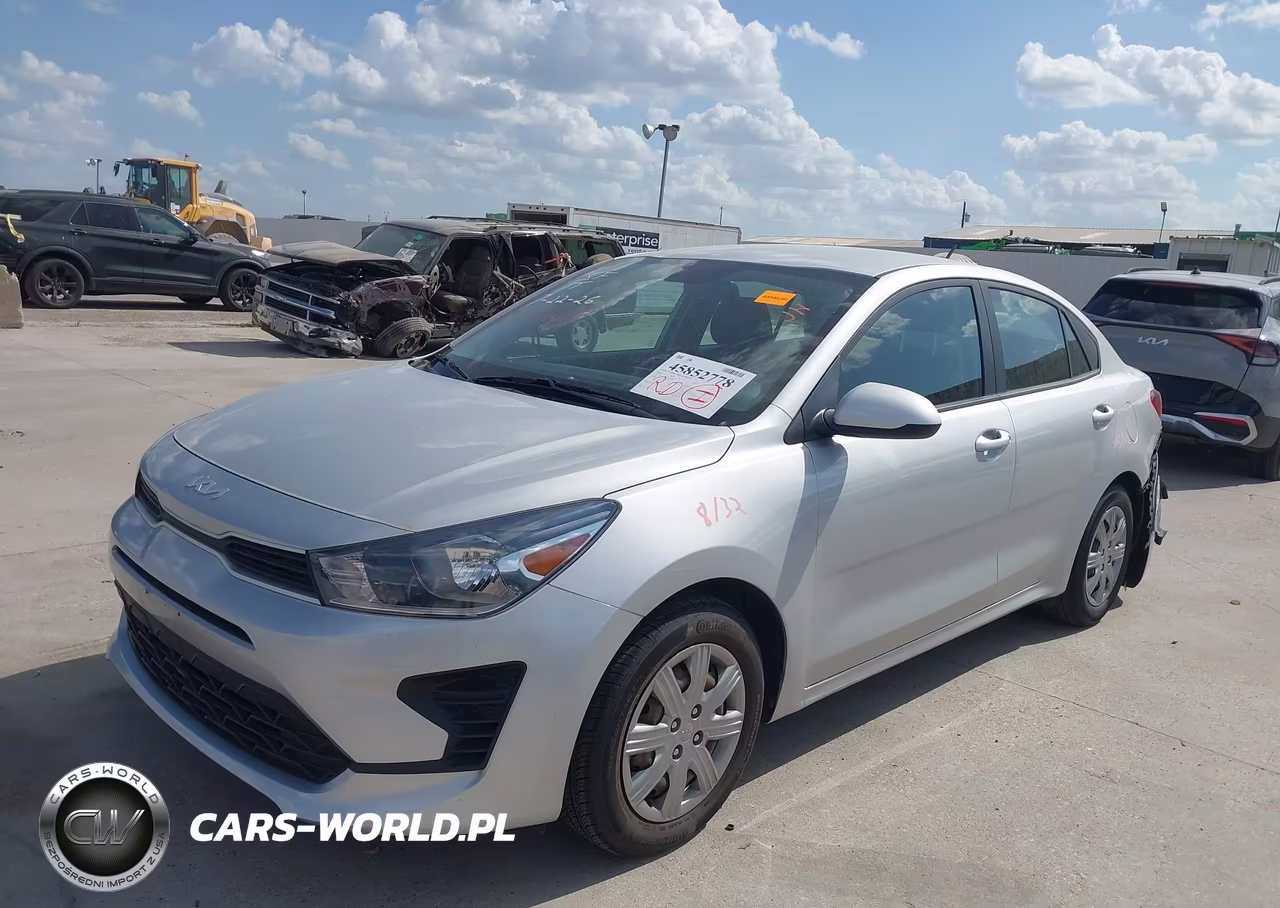 2022 Kia Rio Lx VIN:3KPA24AD5NE508177 - 2