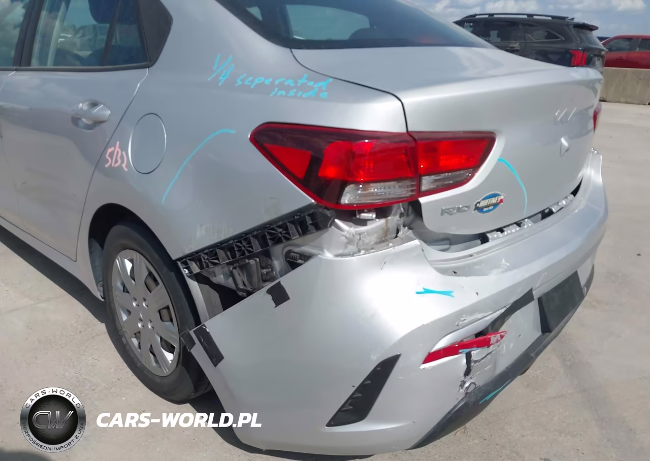 2022 Kia Rio Lx VIN:3KPA24AD5NE508177 - 6