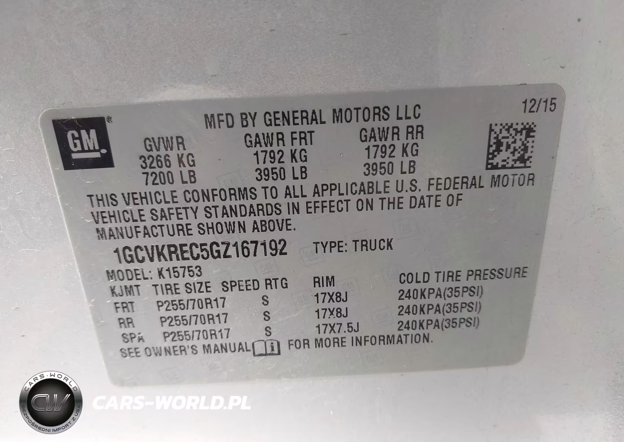 2016 Chevrolet Silverado 1500 Lt VIN:1GCVKREC5GZ167192 - 9