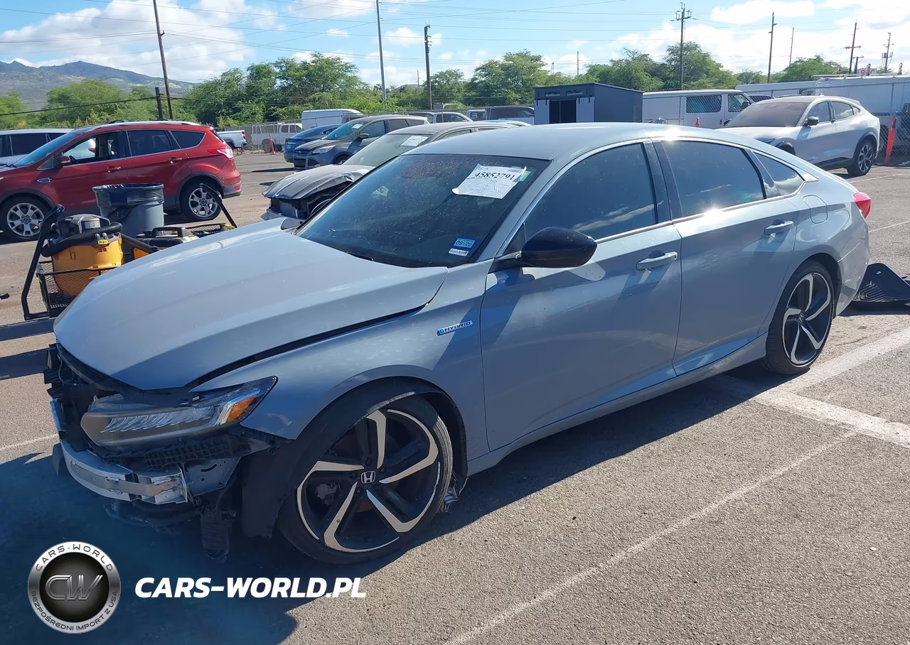 2022 Honda Accord Hybrid Sport VIN:1HGCV3F27NA035582 - 2