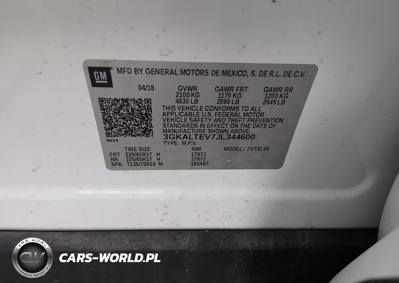 2018 GMC Terrain Sle VIN:3GKALTEV7JL344600 - 9