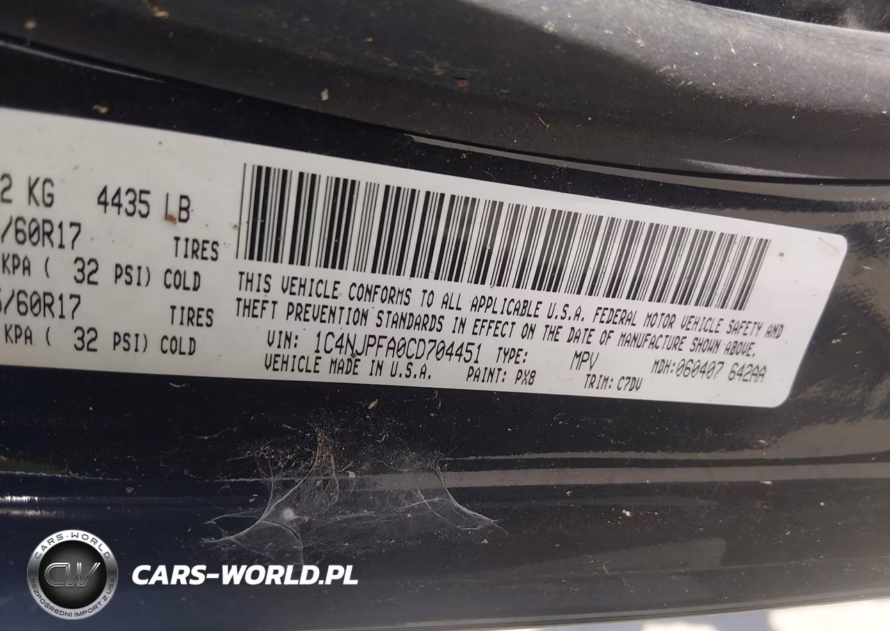 2012 Jeep Patriot Latitude VIN:1C4NJPFA0CD704451 - 9