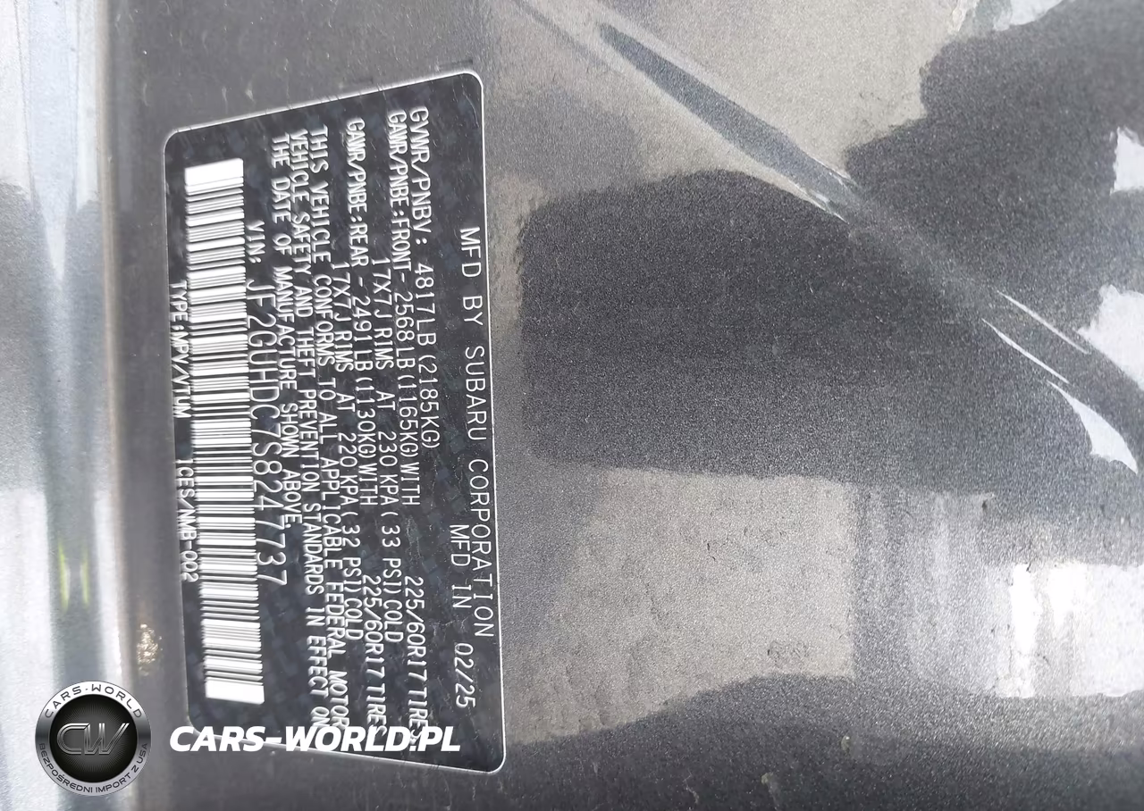 2025 Subaru Crosstrek Premium VIN:JF2GUHDC7S8247737 - 9