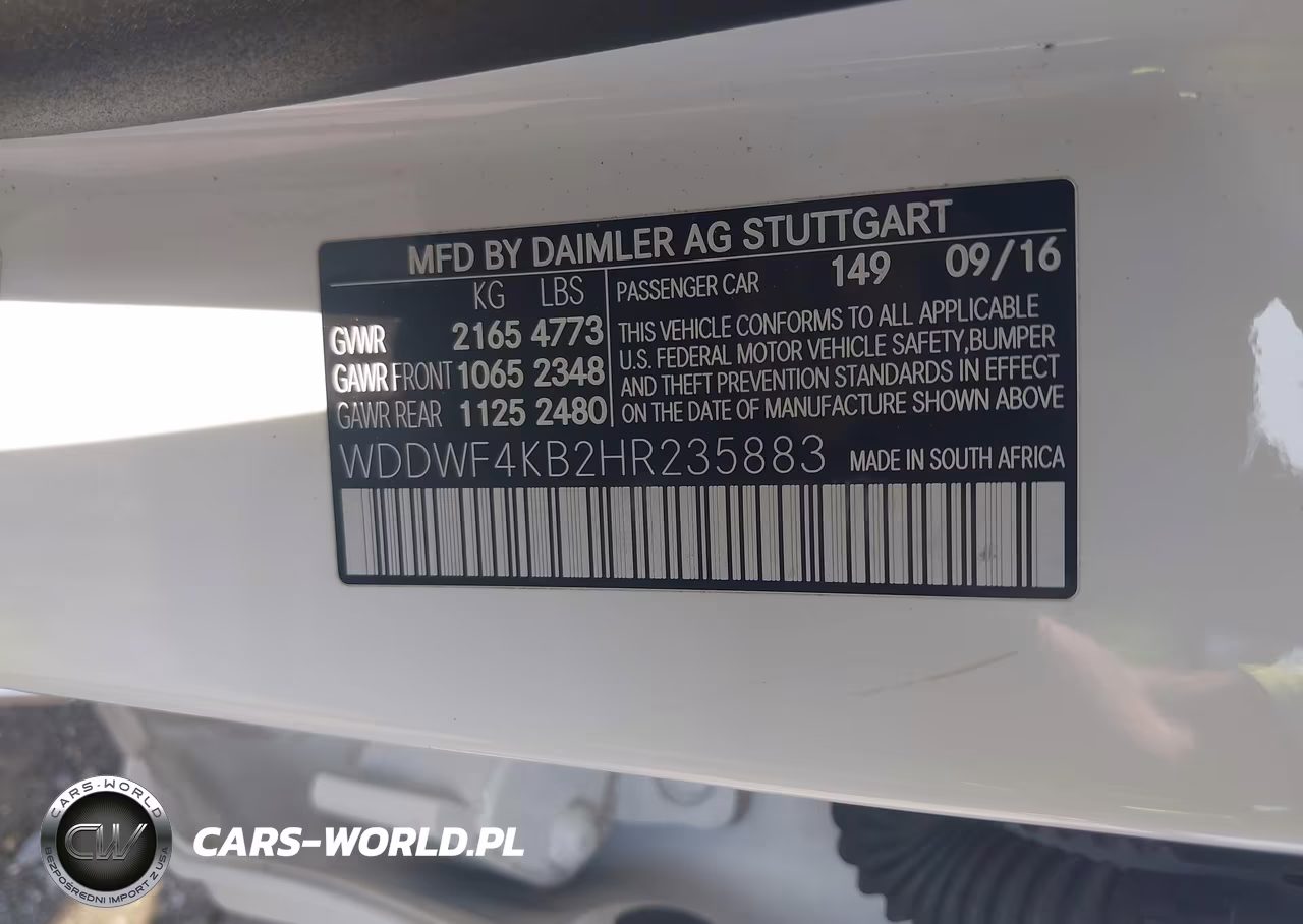 2017 Mercedes-Benz C 300 4Matic VIN:WDDWF4KB2HR235883 - 9