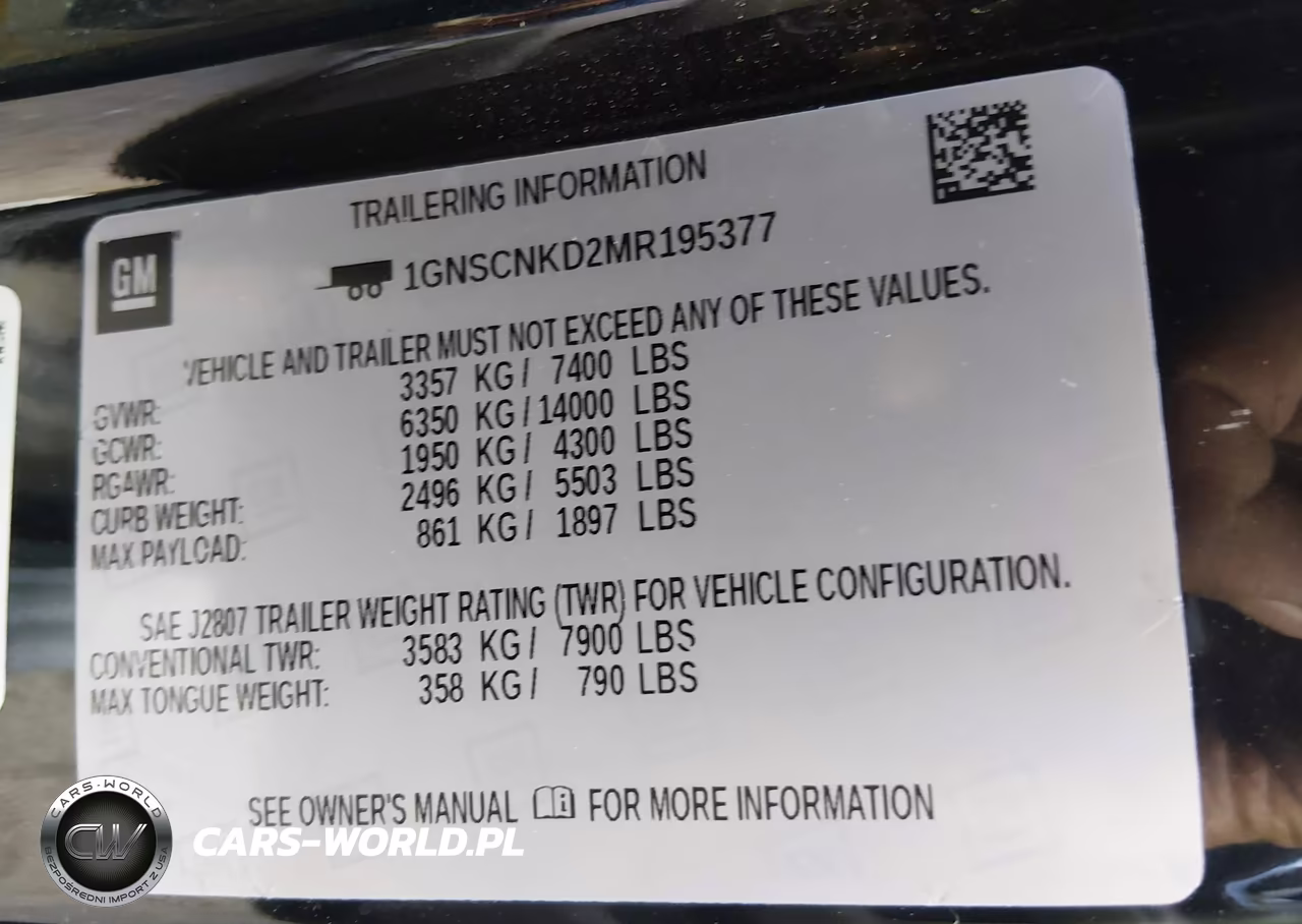 2021 Chevrolet Tahoe 2Wd Lt VIN:1GNSCNKD2MR195377 - 9