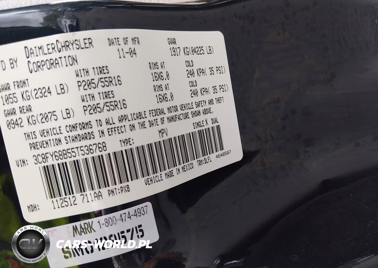 2005 Chrysler Pt Cruiser Limited VIN:3C8FY68B55T536768 - 9