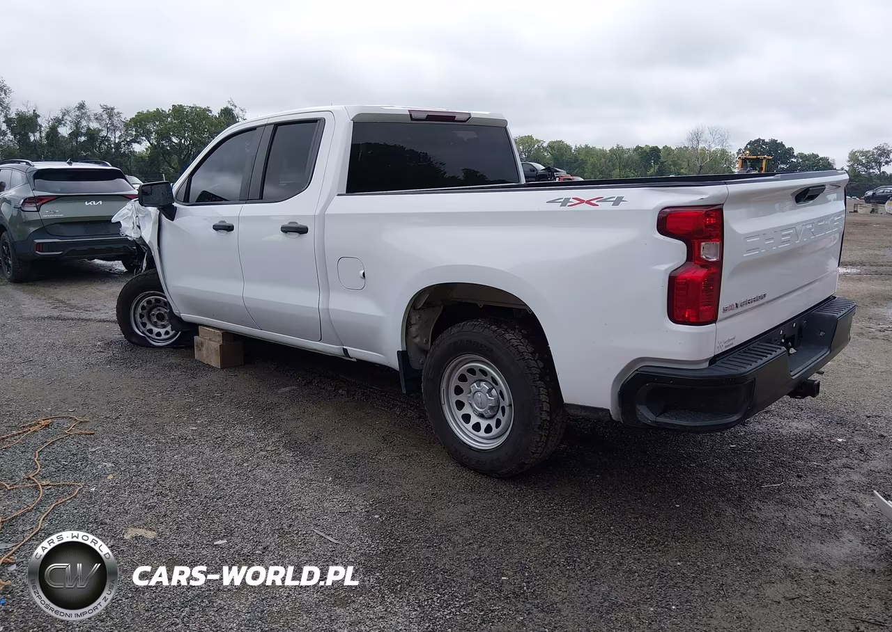2022 Chevrolet Silverado 1500 4Wd Standard Bed Wt VIN:1GCRDAEK4NZ635804 - 2