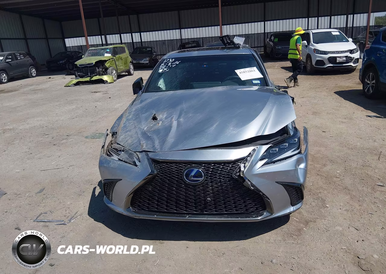 2022 Lexus Es 300H F Sport VIN:58AGA1C16NU016309 - 12