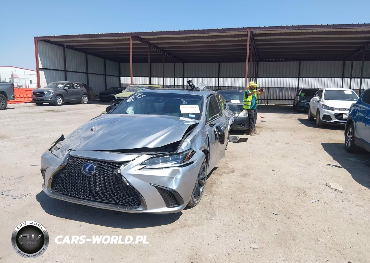 2022 Lexus Es 300H F Sport VIN:58AGA1C16NU016309 - 2