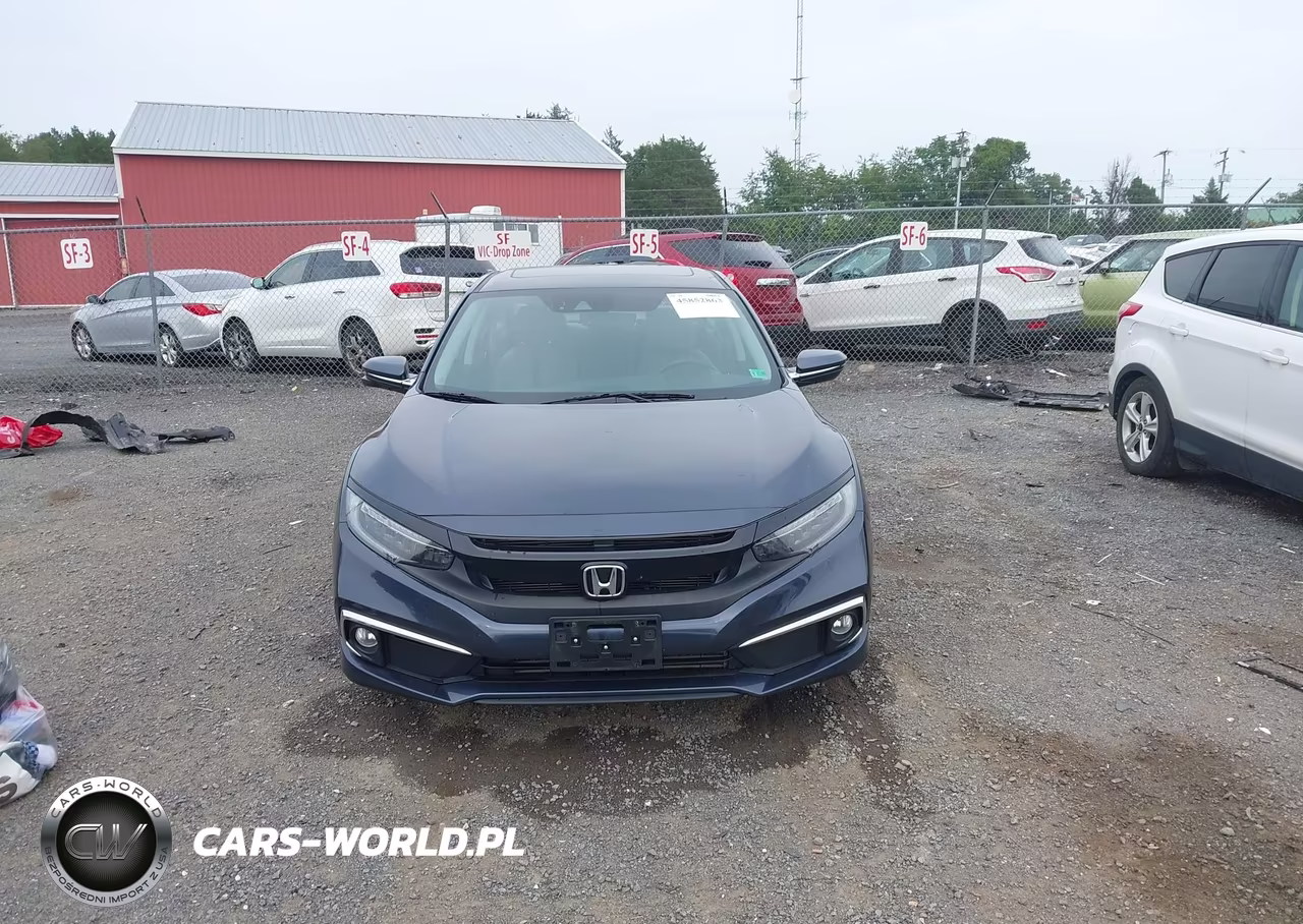 2021 Honda Civic Touring VIN:2HGFC1F9XMH701953 - 12