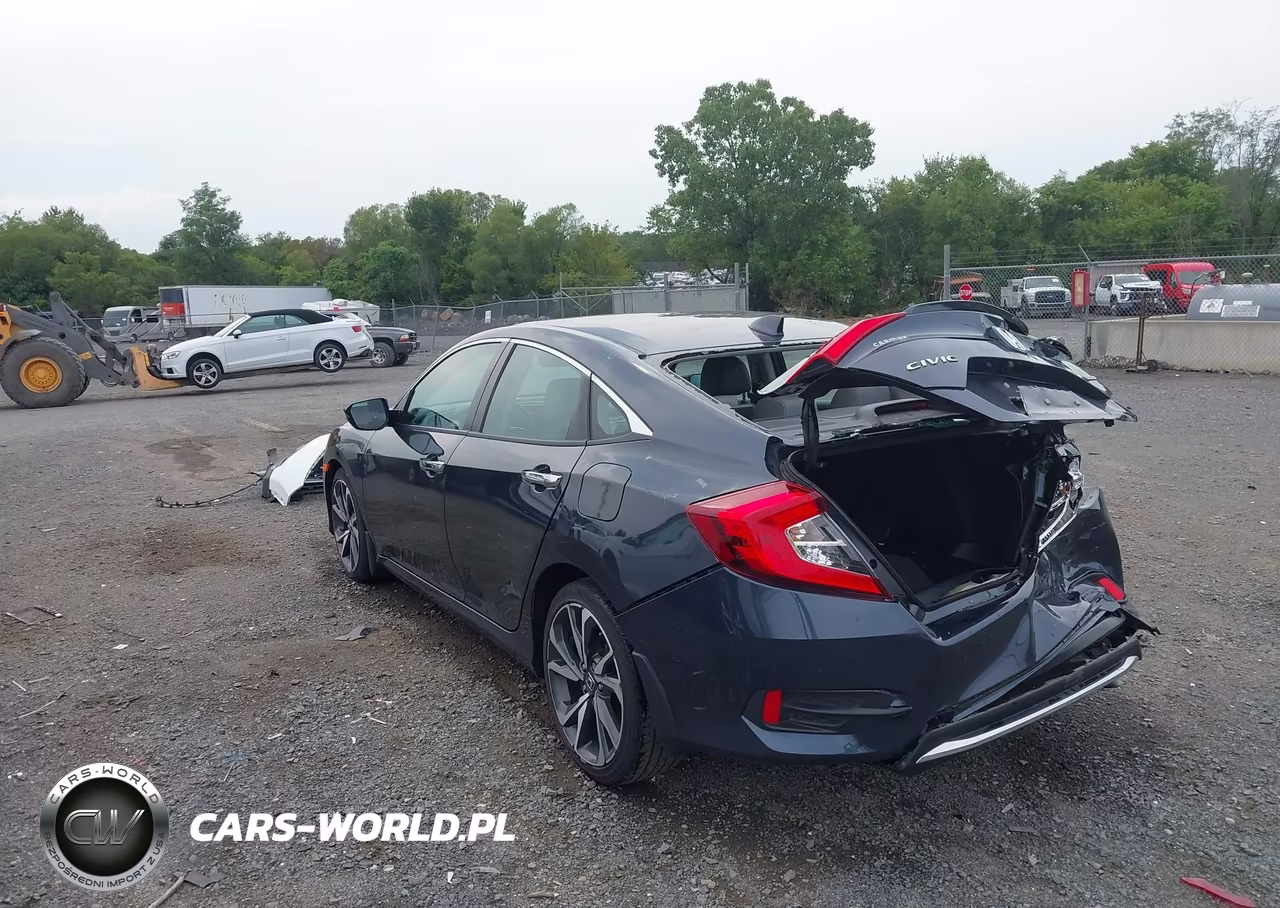 2021 Honda Civic Touring VIN:2HGFC1F9XMH701953 - 3