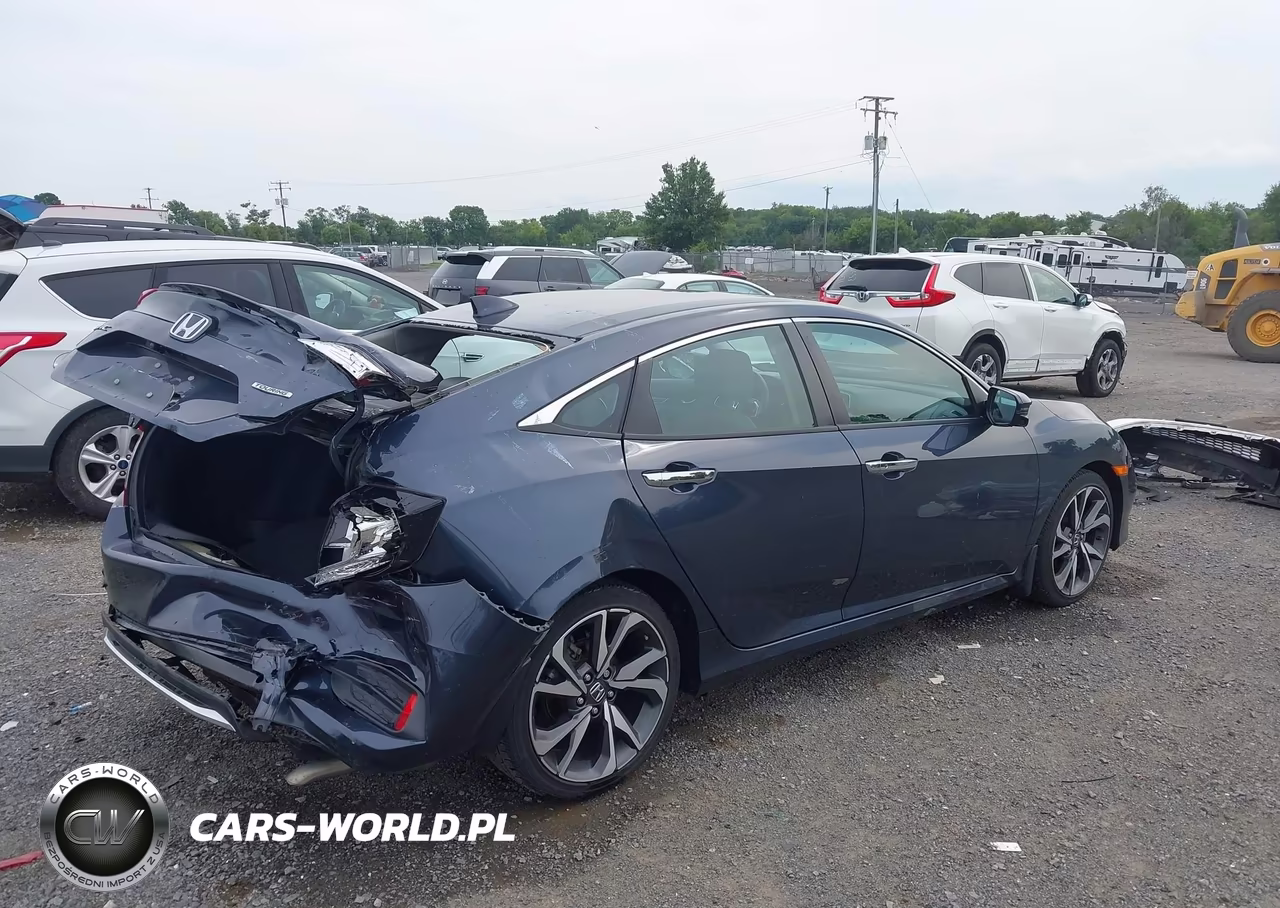 2021 Honda Civic Touring VIN:2HGFC1F9XMH701953 - 4