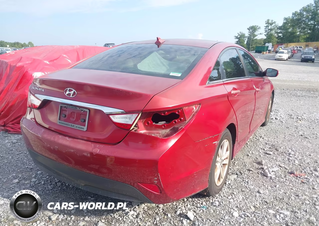 2014 Hyundai Sonata Gls VIN:5NPEB4AC4EH857755 - 4