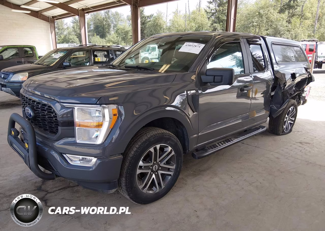2021 Ford F-150 Xl VIN:1FTEX1EP3MFB43542 - 2