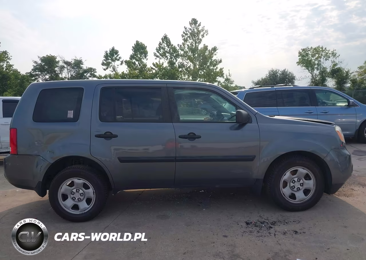 2013 Honda Pilot Lx VIN:5FNYF3H21DB031032 - 13