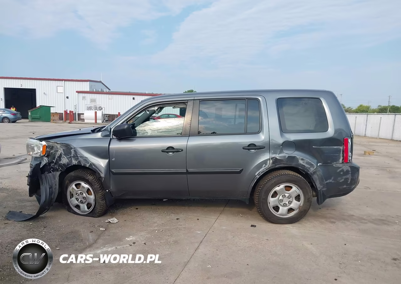 2013 Honda Pilot Lx VIN:5FNYF3H21DB031032 - 14