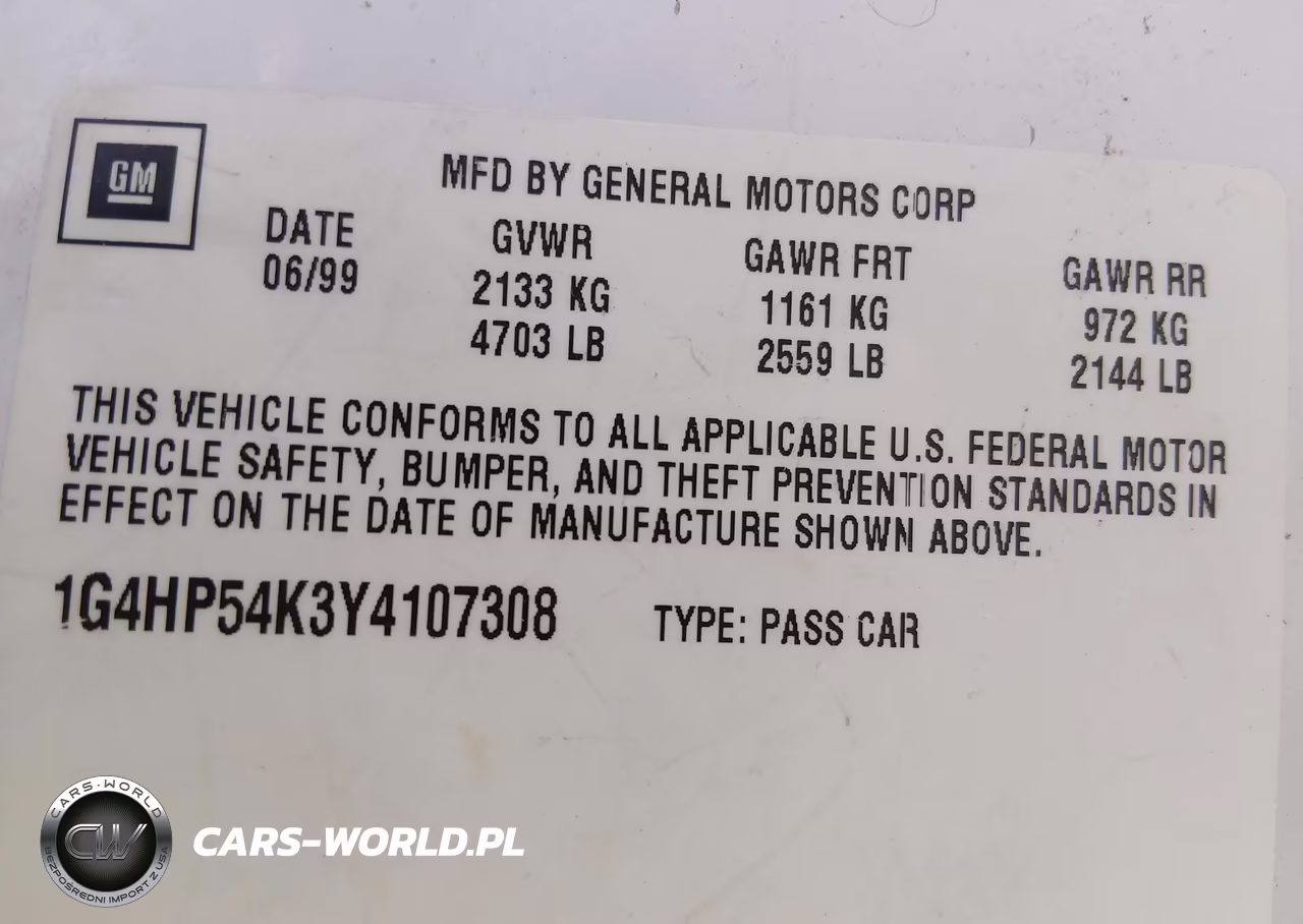 2000 Buick Lesabre Custom VIN:1G4HP54K3Y4107308 - 9