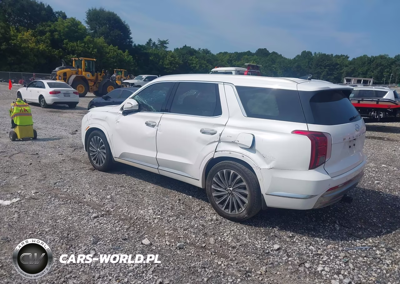2023 Hyundai Palisade Calligraphy VIN:KM8R74GE2PU537995 - 3