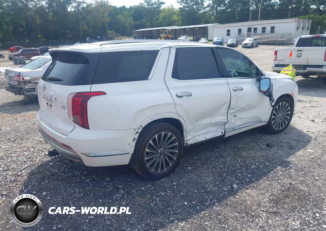 2023 Hyundai Palisade Calligraphy VIN:KM8R74GE2PU537995 - 4