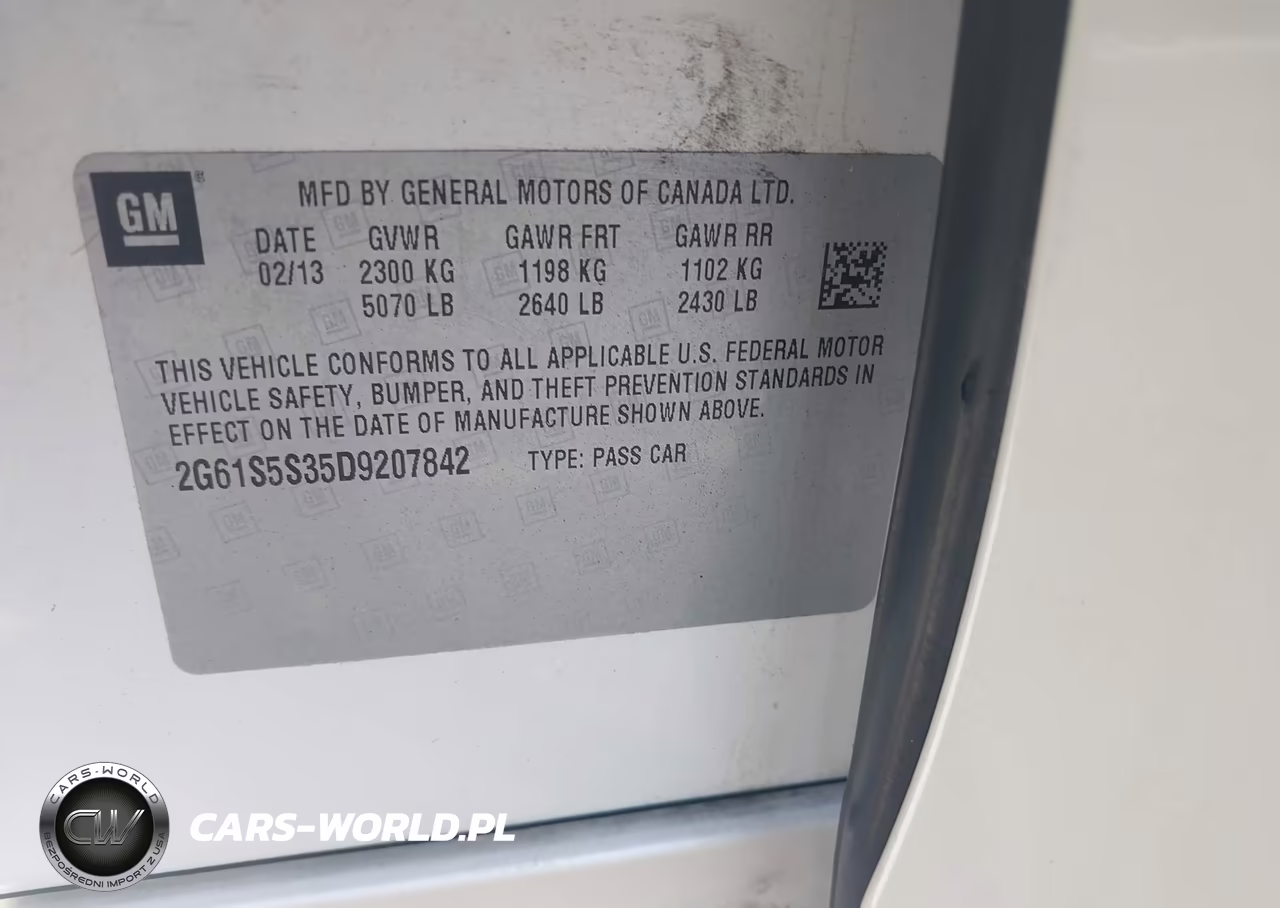 2013 Cadillac Xts Premium VIN:2G61S5S35D9207842 - 9