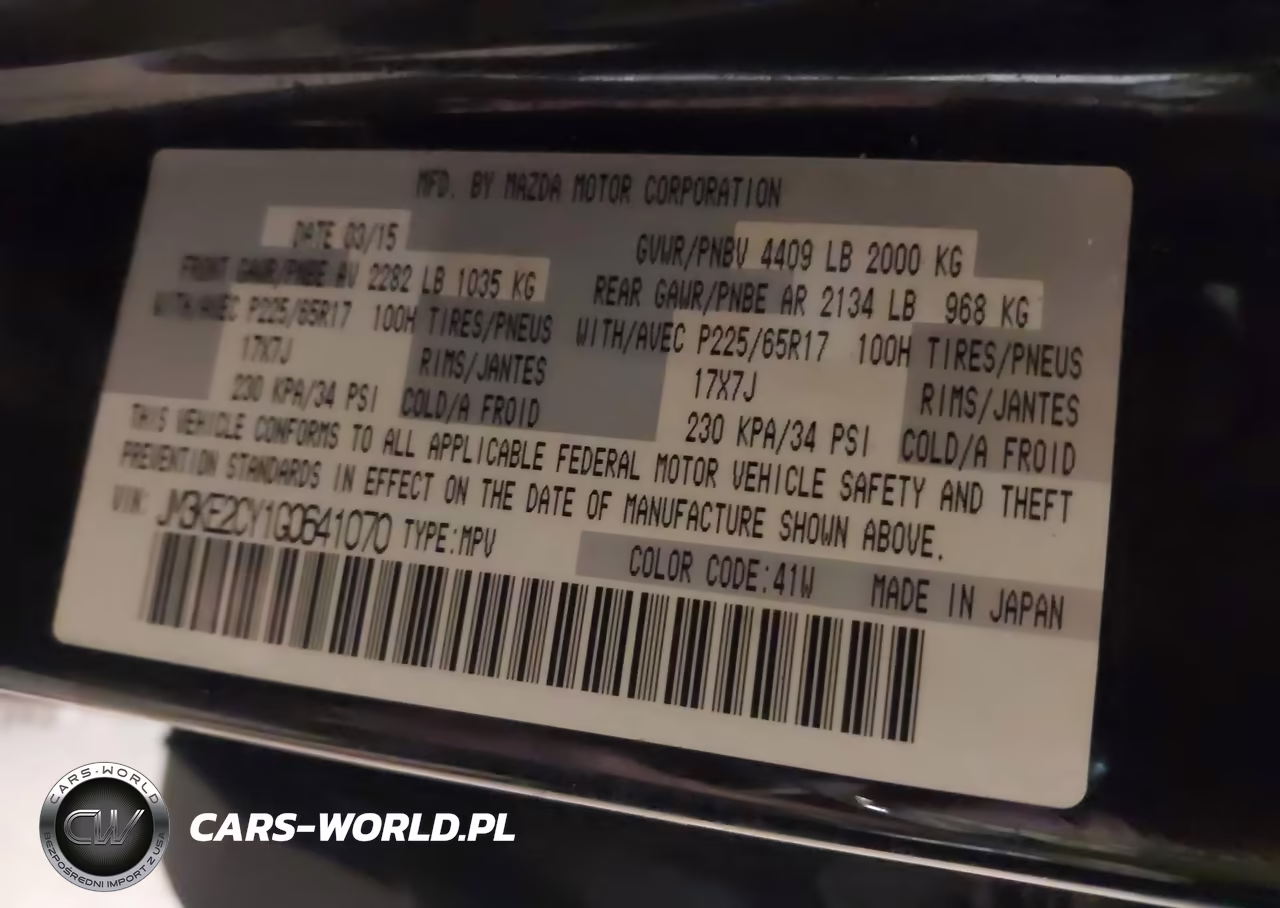 2016 Mazda Cx-5 Touring VIN:JM3KE2CY1G0641070 - 9