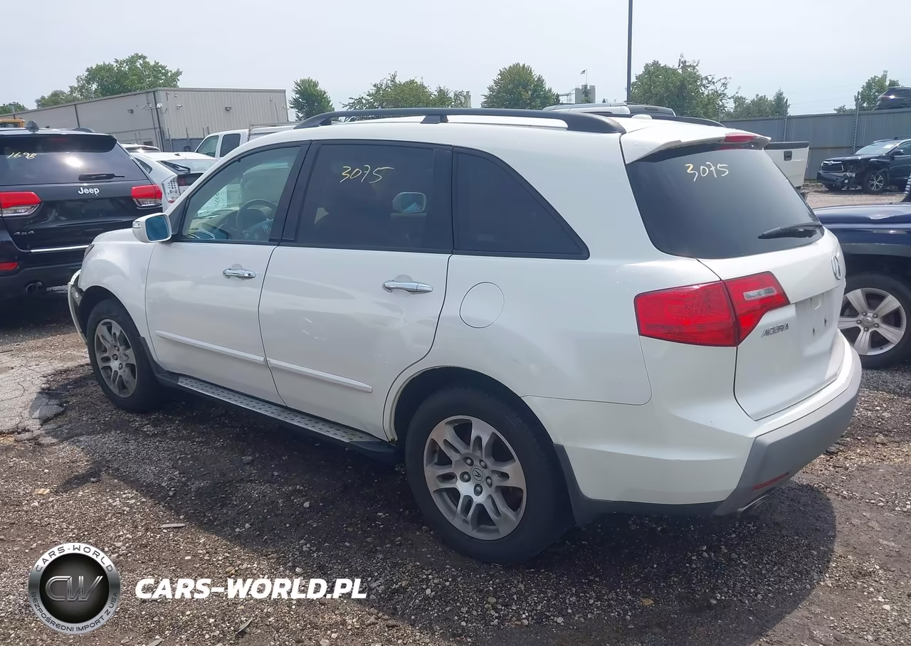 2008 Acura Mdx Technology Package VIN:2HNYD28338H501631 - 3