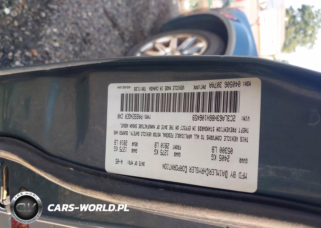 2006 Chrysler 300C VIN:2C3LA63H86H106459 - 9