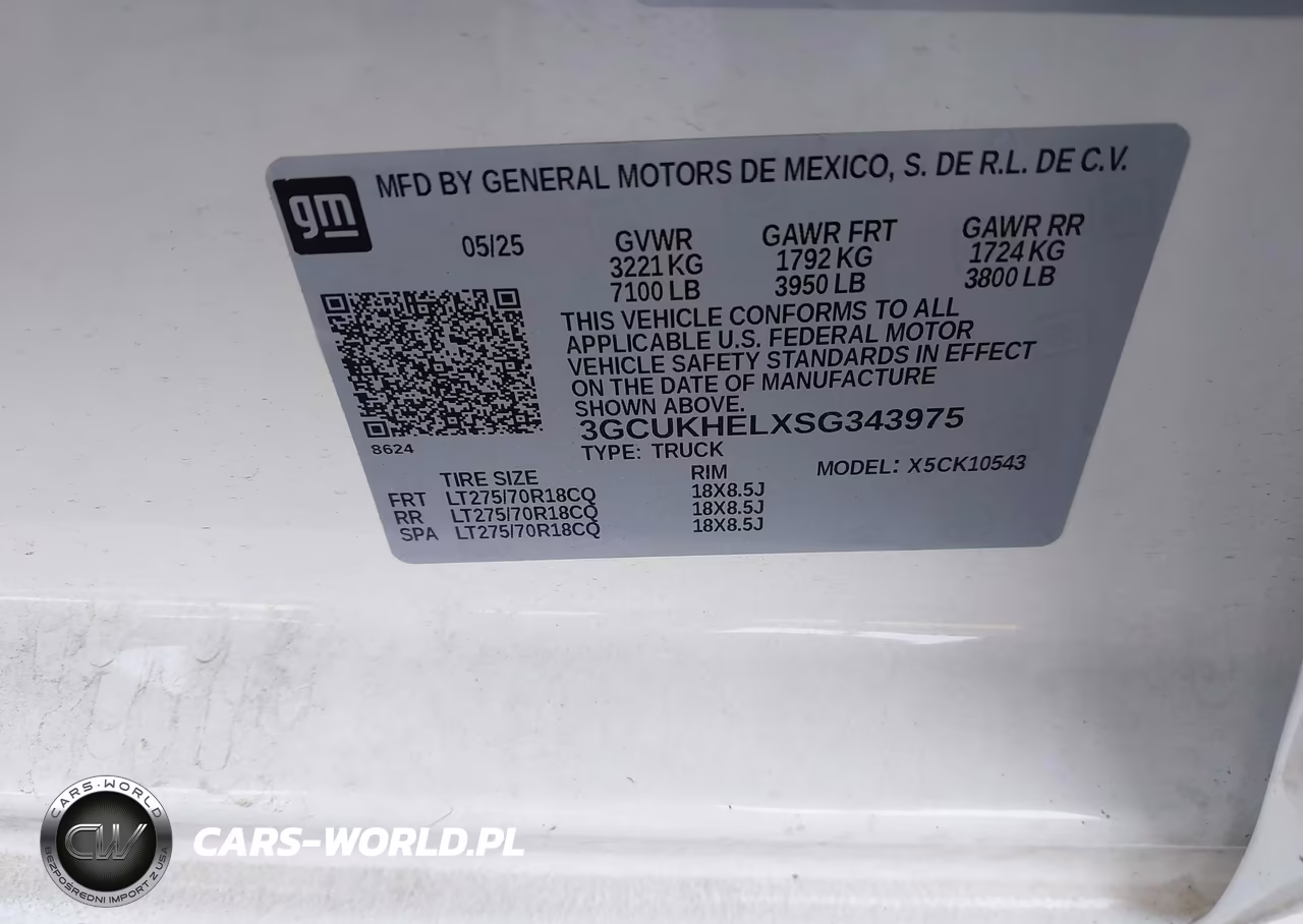 2025 Chevrolet Silverado 1500 4Wd Short Bed Zr2 VIN:3GCUKHELXSG343975 - 9