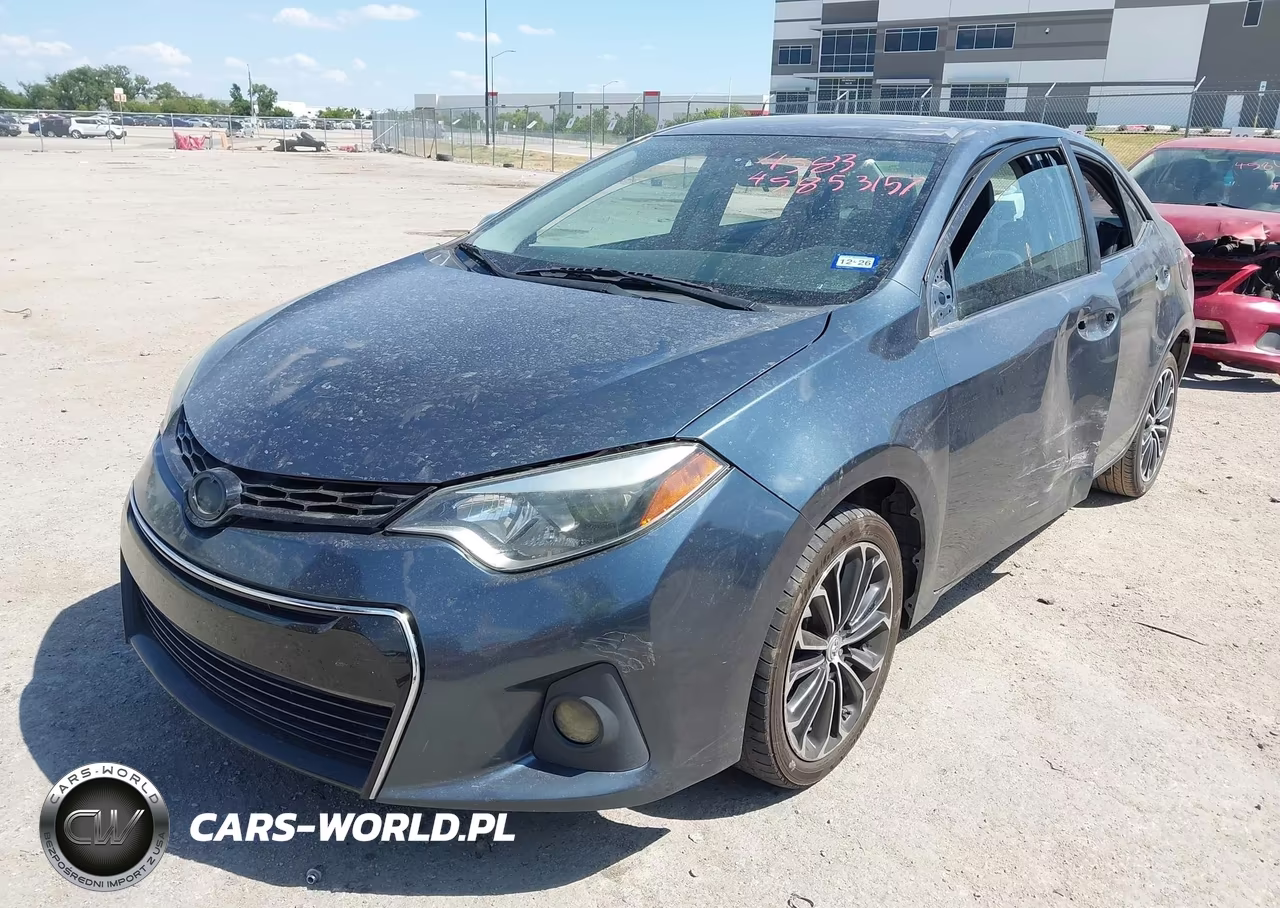 2016 Toyota Corolla S Plus VIN:2T1BURHE4GC498169 - 2