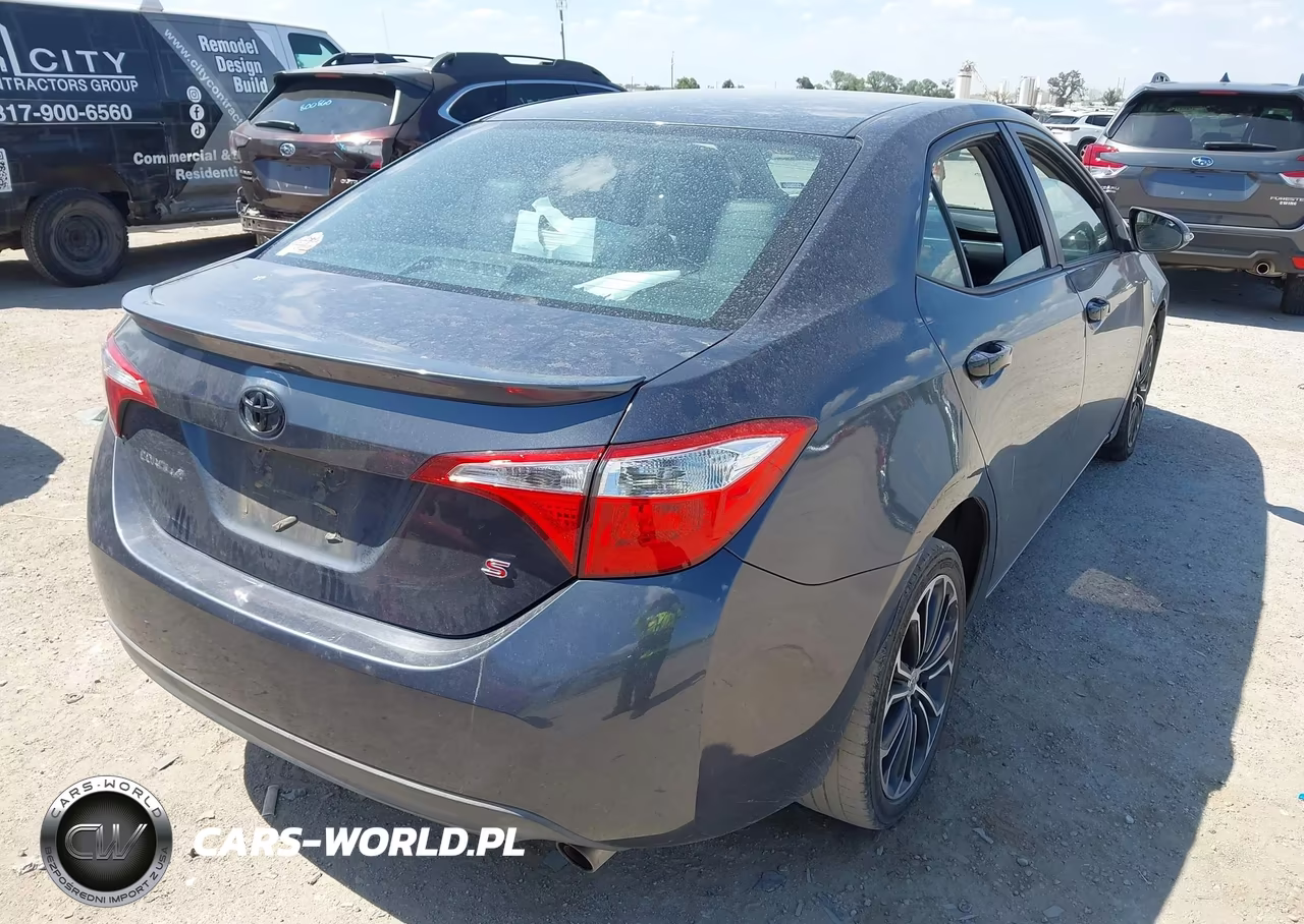 2016 Toyota Corolla S Plus VIN:2T1BURHE4GC498169 - 4