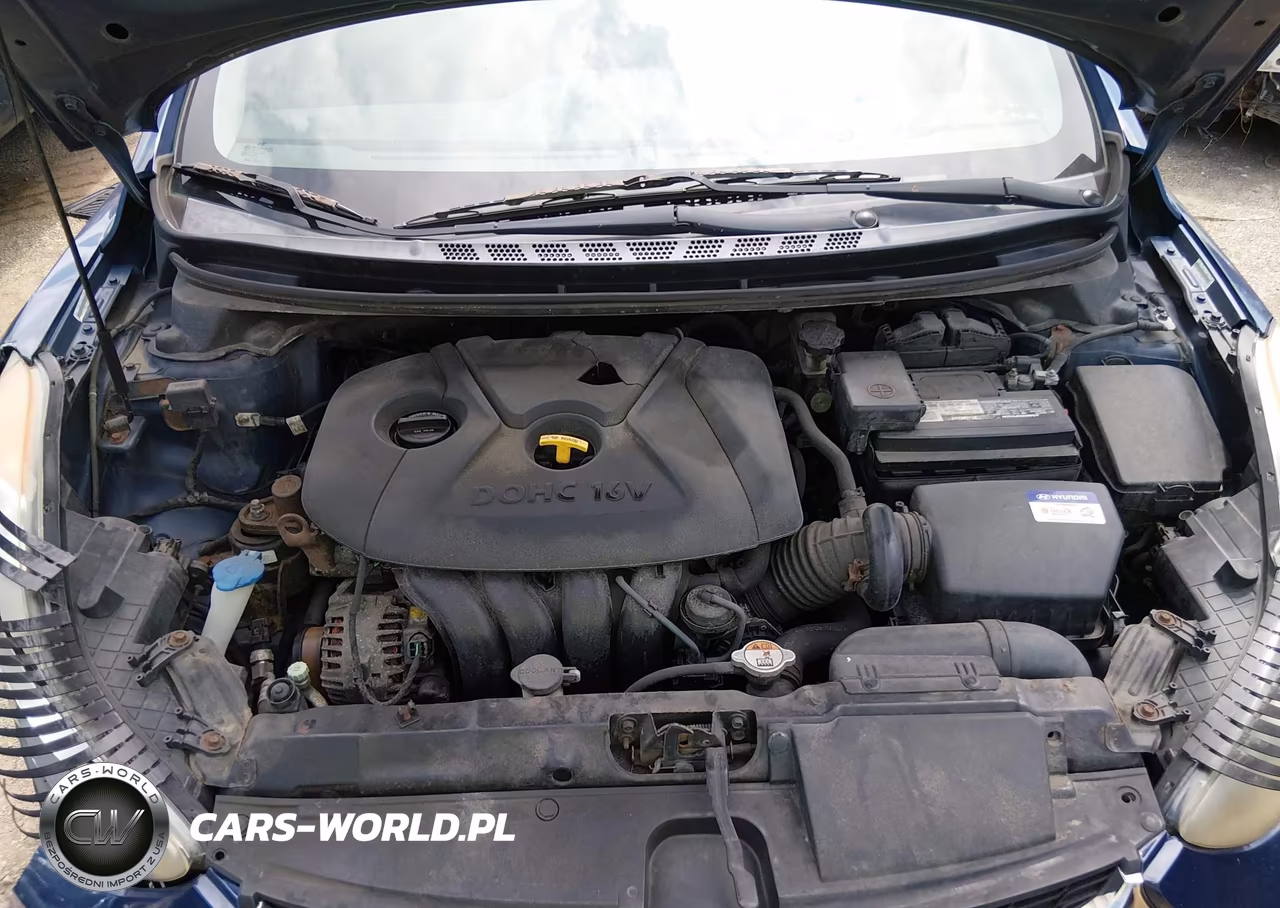 2013 Hyundai Elantra Se VIN:KMHDH6AEXDU005434 - 10