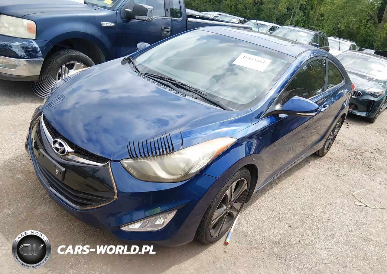 2013 Hyundai Elantra Se VIN:KMHDH6AEXDU005434 - 2