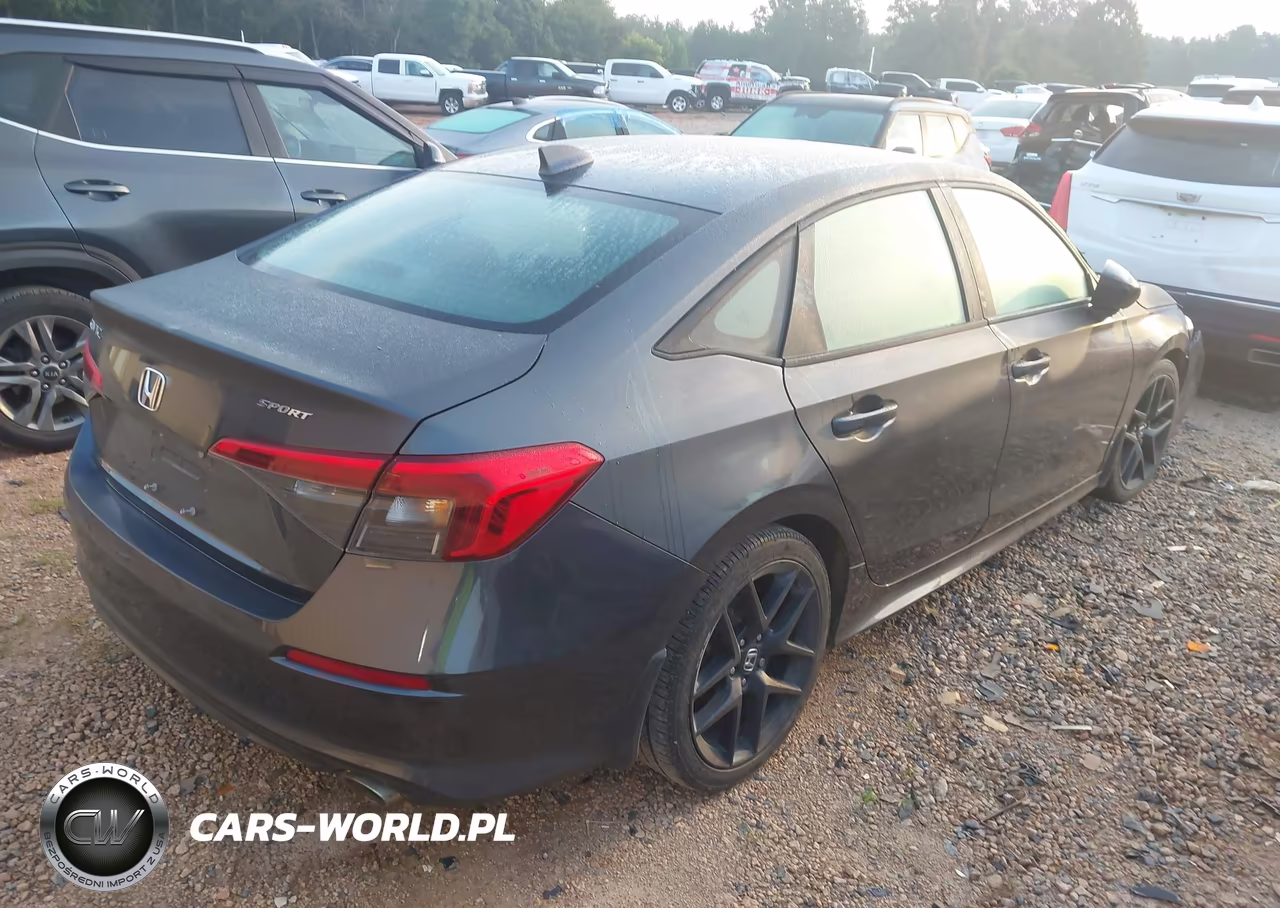 2022 Honda Civic Sport VIN:2HGFE2F50NH534632 - 4