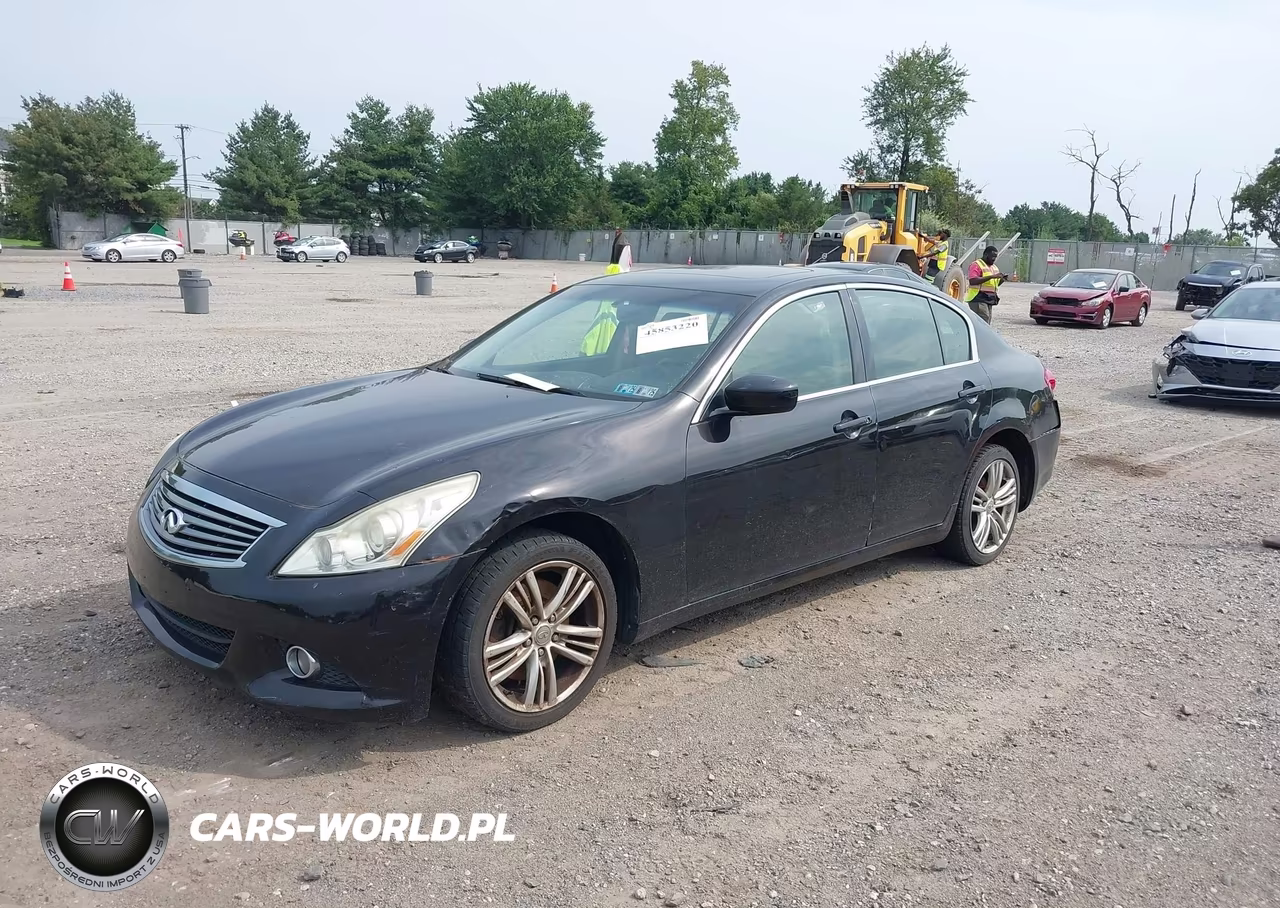 2013 Infiniti G37X VIN:JN1CV6AR0DM750790 - 2