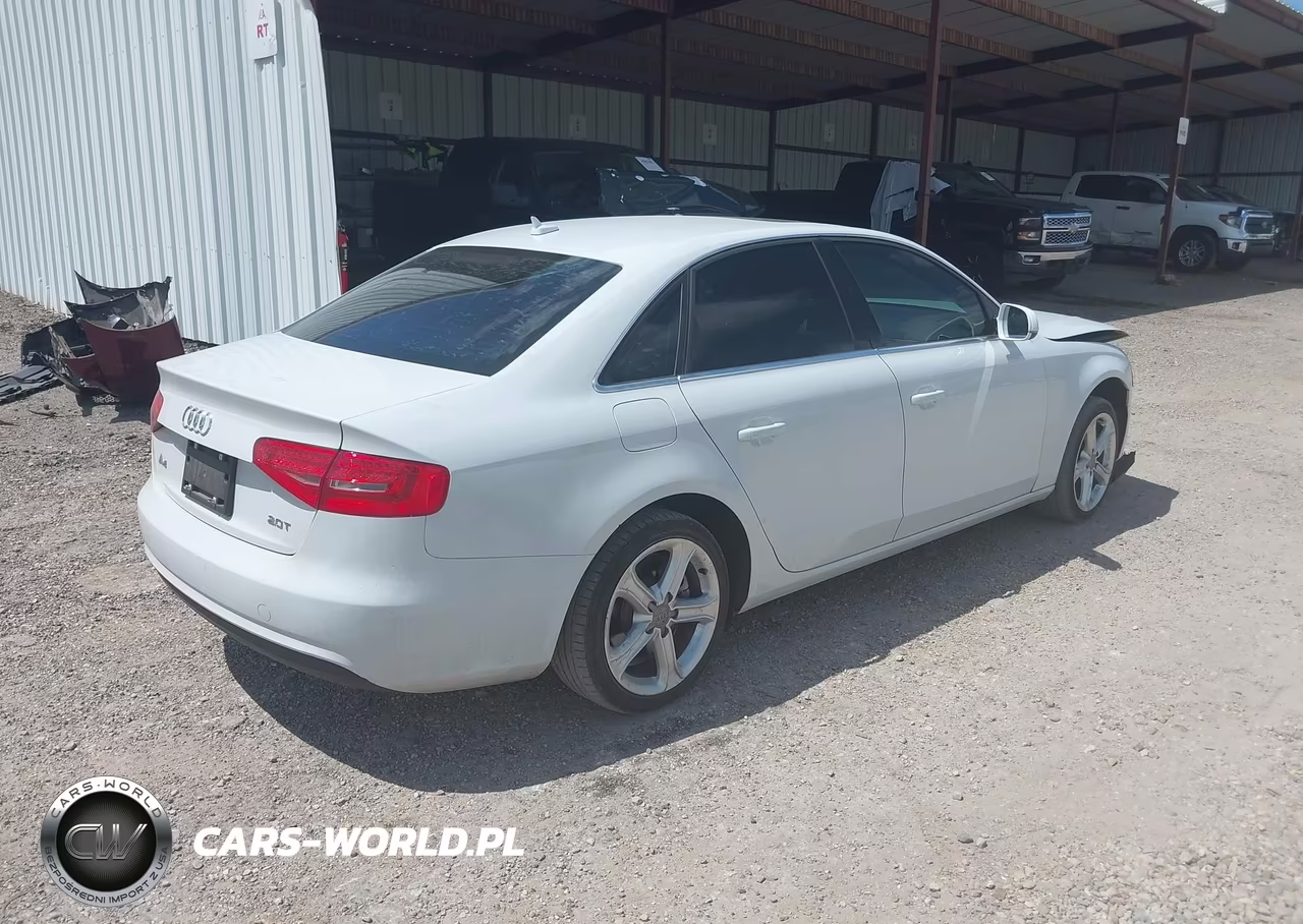 2013 Audi A4 2.0T Premium VIN:WAUAFAFL9DN049827 - 4