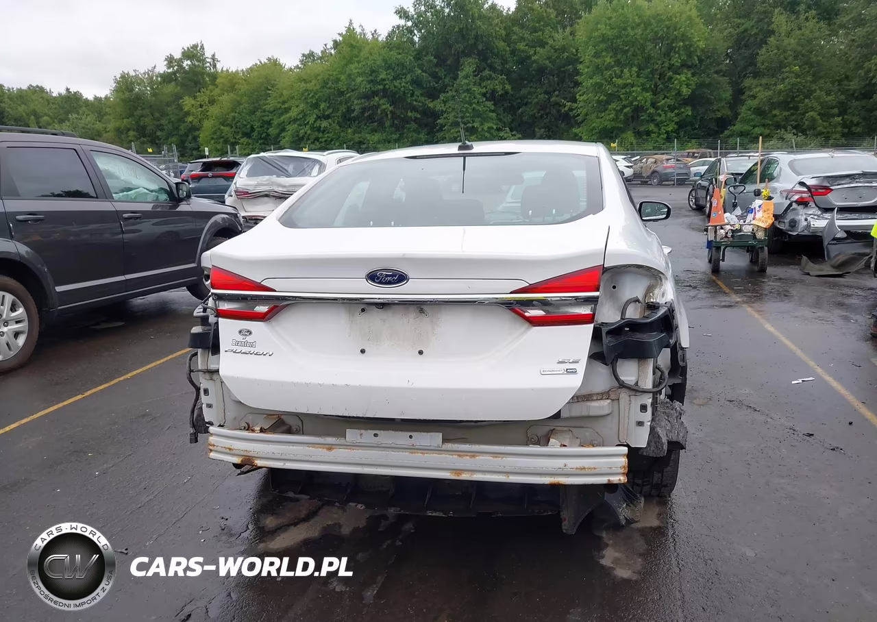 2017 Ford Fusion Se VIN:3FA6P0T94HR198020 - 17