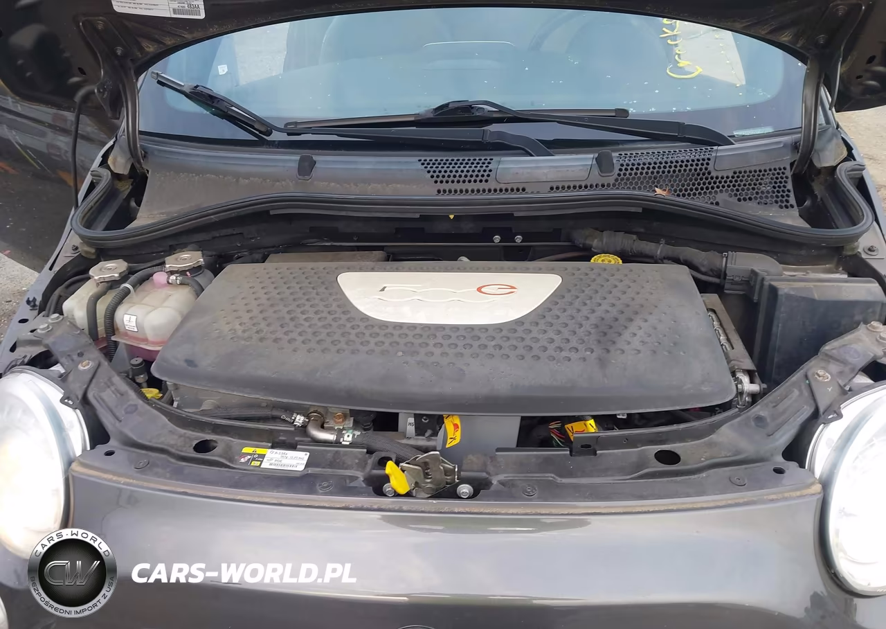 2016 Fiat 500E Battery Electric VIN:3C3CFFGE2GT143033 - 10