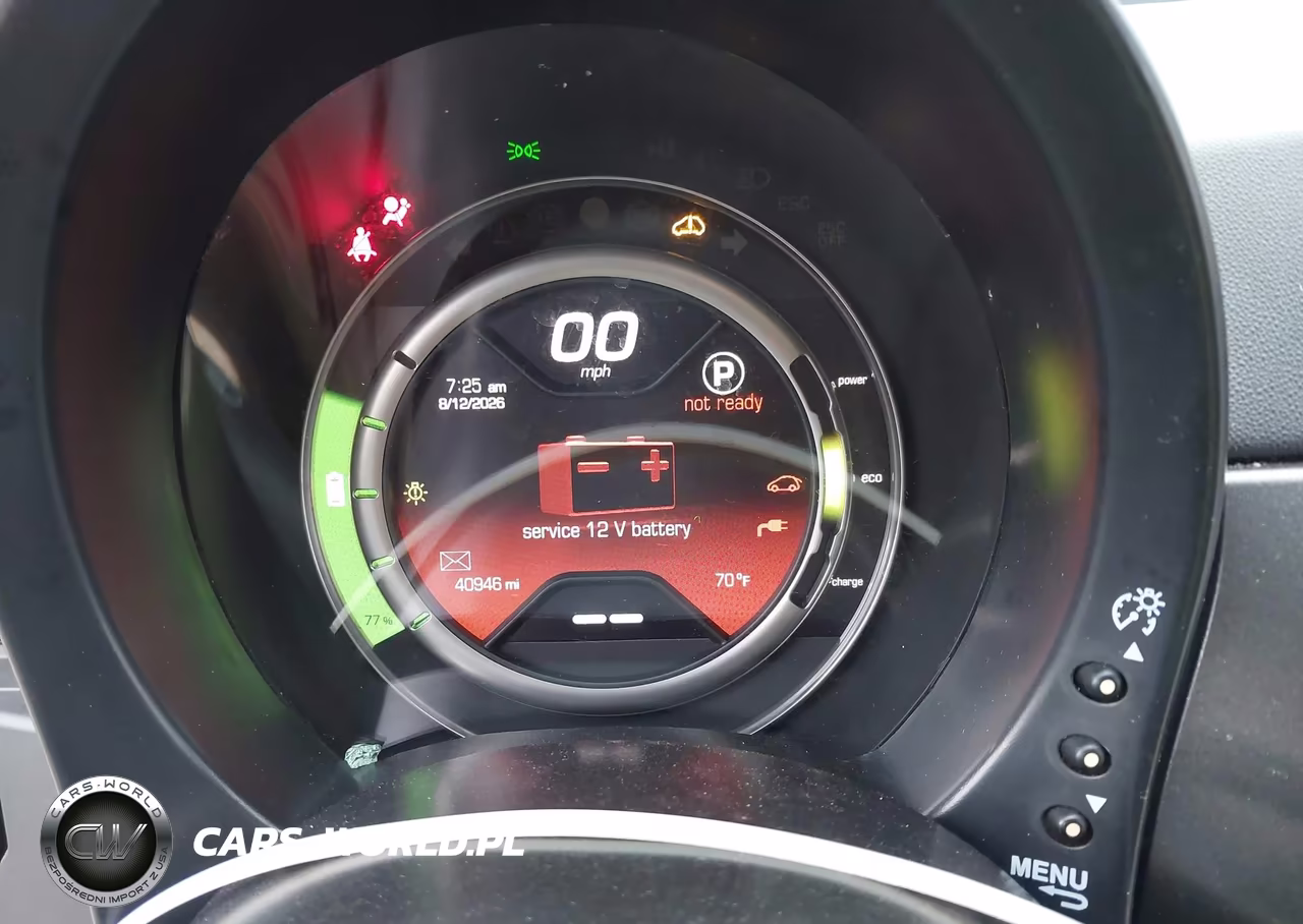 2016 Fiat 500E Battery Electric VIN:3C3CFFGE2GT143033 - 7