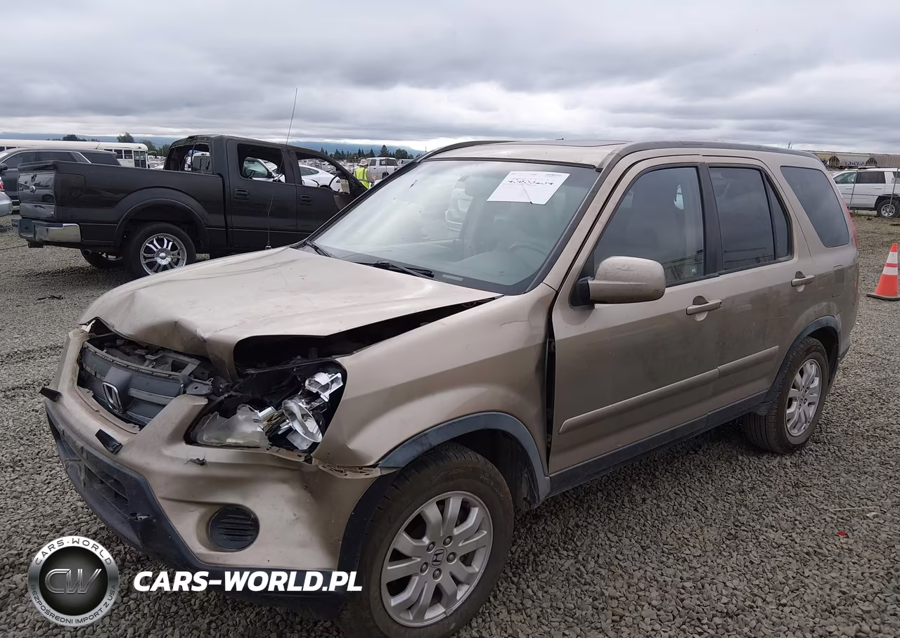 2006 Honda Cr-V Se VIN:JHLRD78996C023245 - 2
