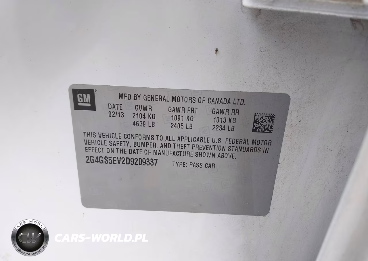 2013 Buick Regal Turbo - Premium 1 VIN:2G4GS5EV2D9209337 - 9