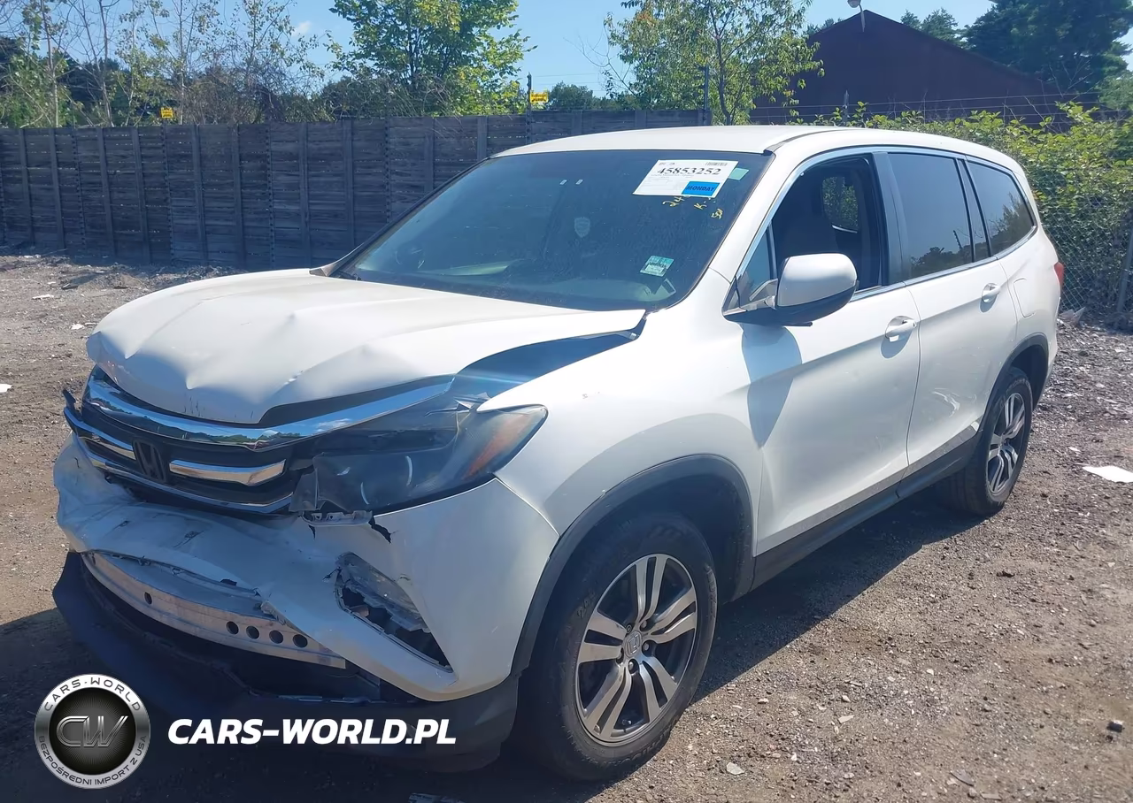 2016 Honda Pilot Ex VIN:5FNYF6H31GB065809 - 2