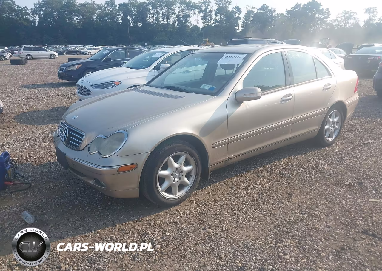 2002 Mercedes-Benz C 240 VIN:WDBRF61JX2F163589 - 2