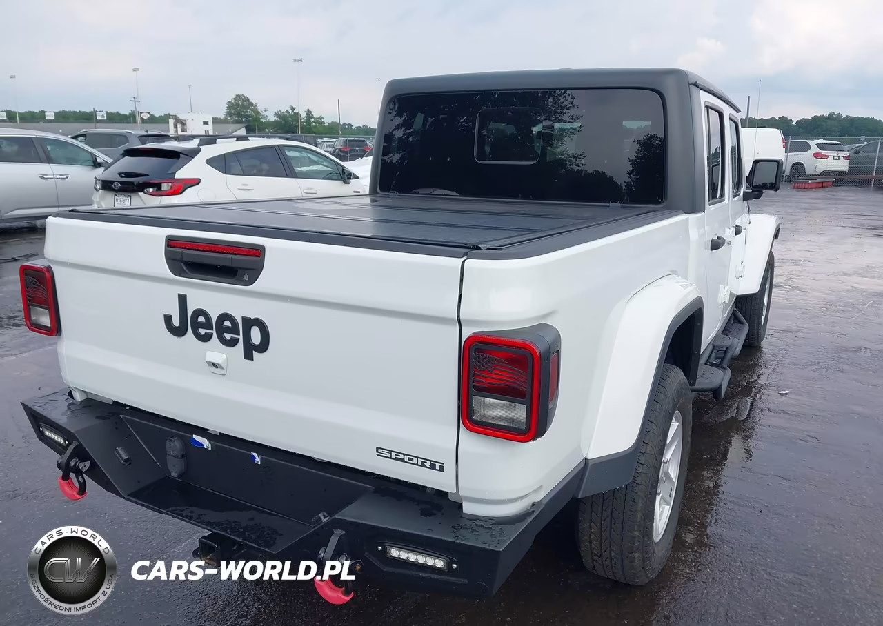 2020 Jeep Gladiator Sport S 4X4 VIN:1C6HJTAG9LL207557 - 4