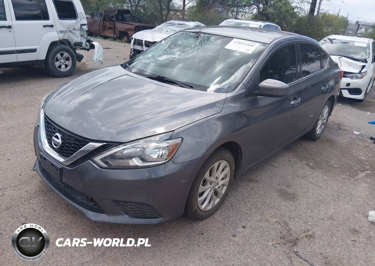 2019 Nissan Sentra Sv VIN:3N1AB7AP1KL620917 - 2